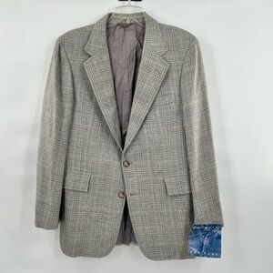 Mark Shale coat wool blend jacket size L brown